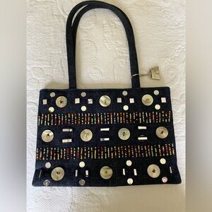 Vintage Jeannie Lottie beaded handbag
